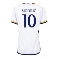 Real Madrid Luka Modric #10 Fotballklær Hjemmedrakt Dame 2023-24 Kortermet
